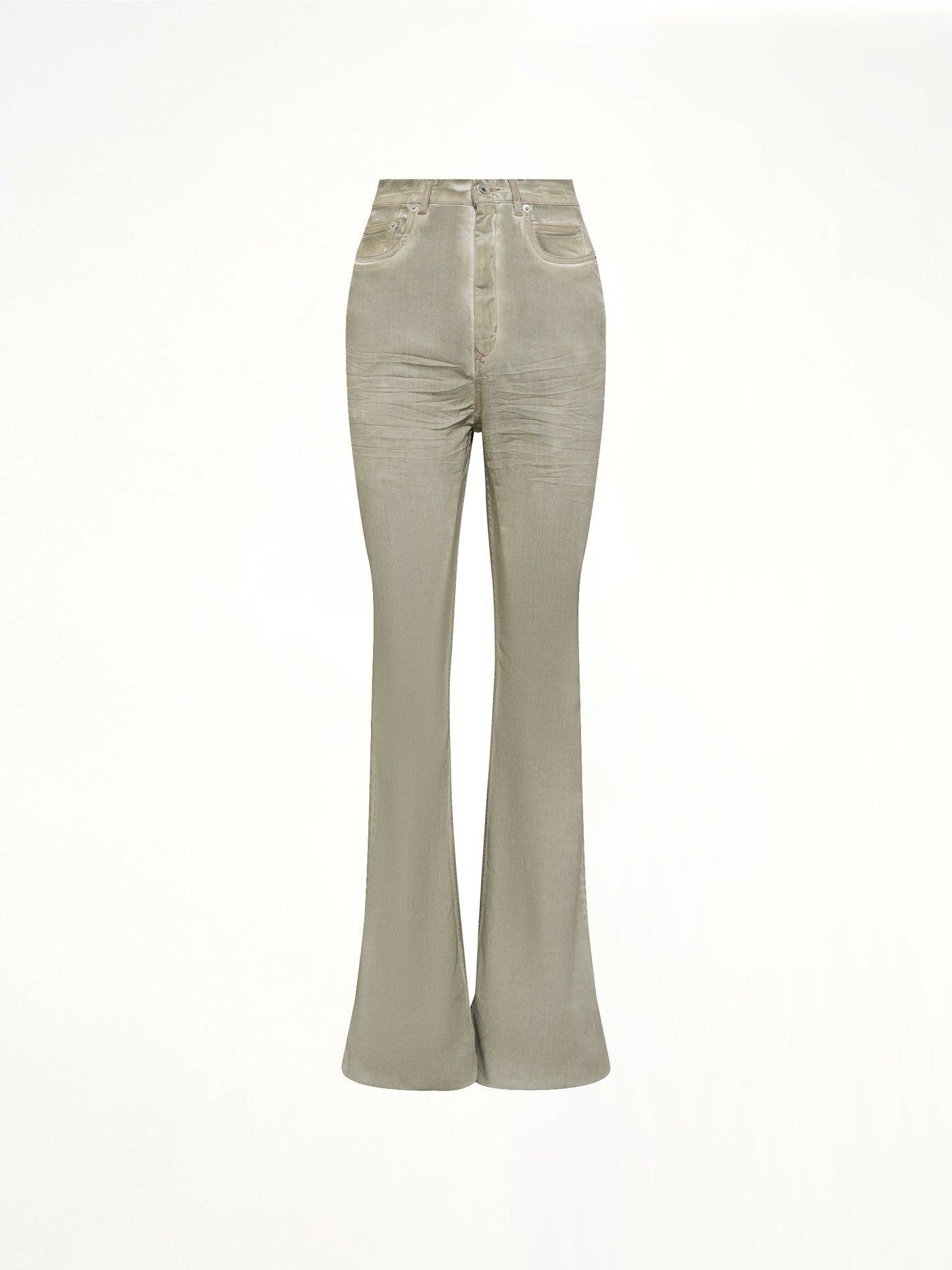 RICK OWENS DRKSHDW Bolan Bootcut (Beige)