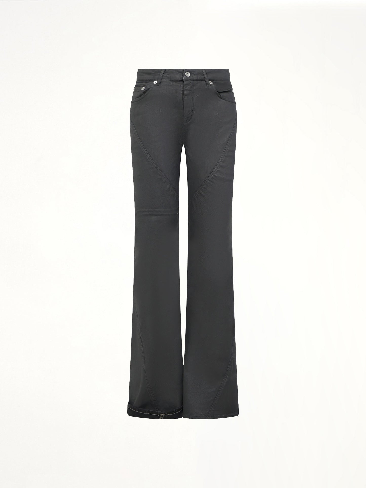 RICK OWENS DRKSHDW Bias Bootcut (Black)