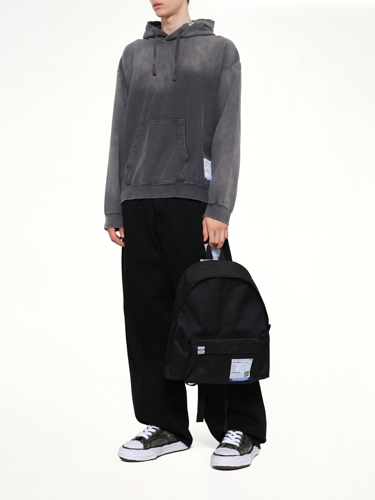 MAISON MIHARA YASUHIRO Instrumental Backpack Medium (Black)