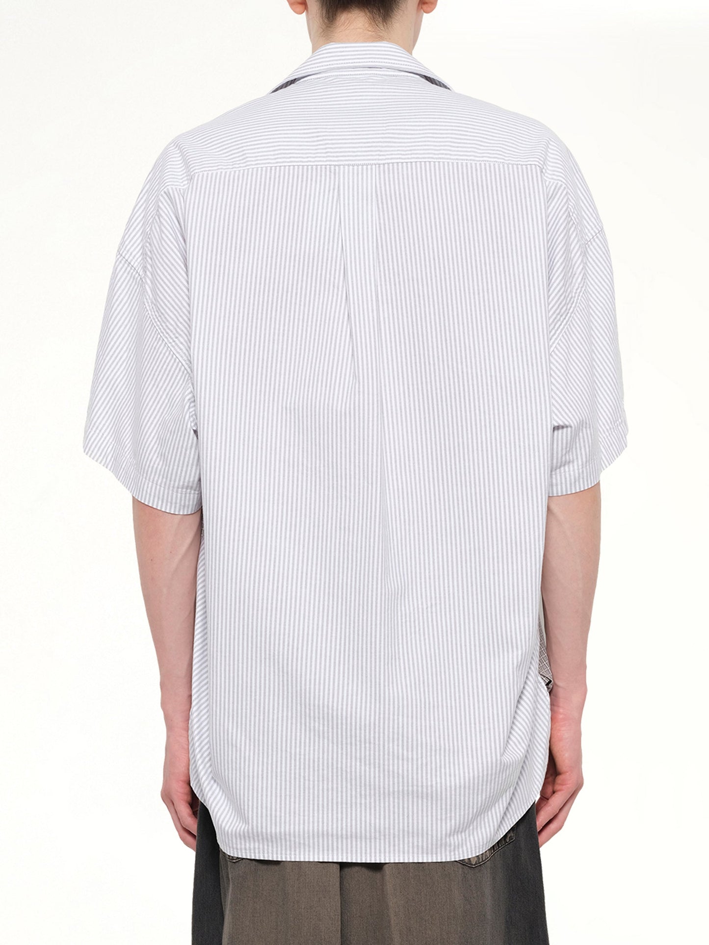 MAISON MIHARA YASUHIRO Combined Shirts (Grey)