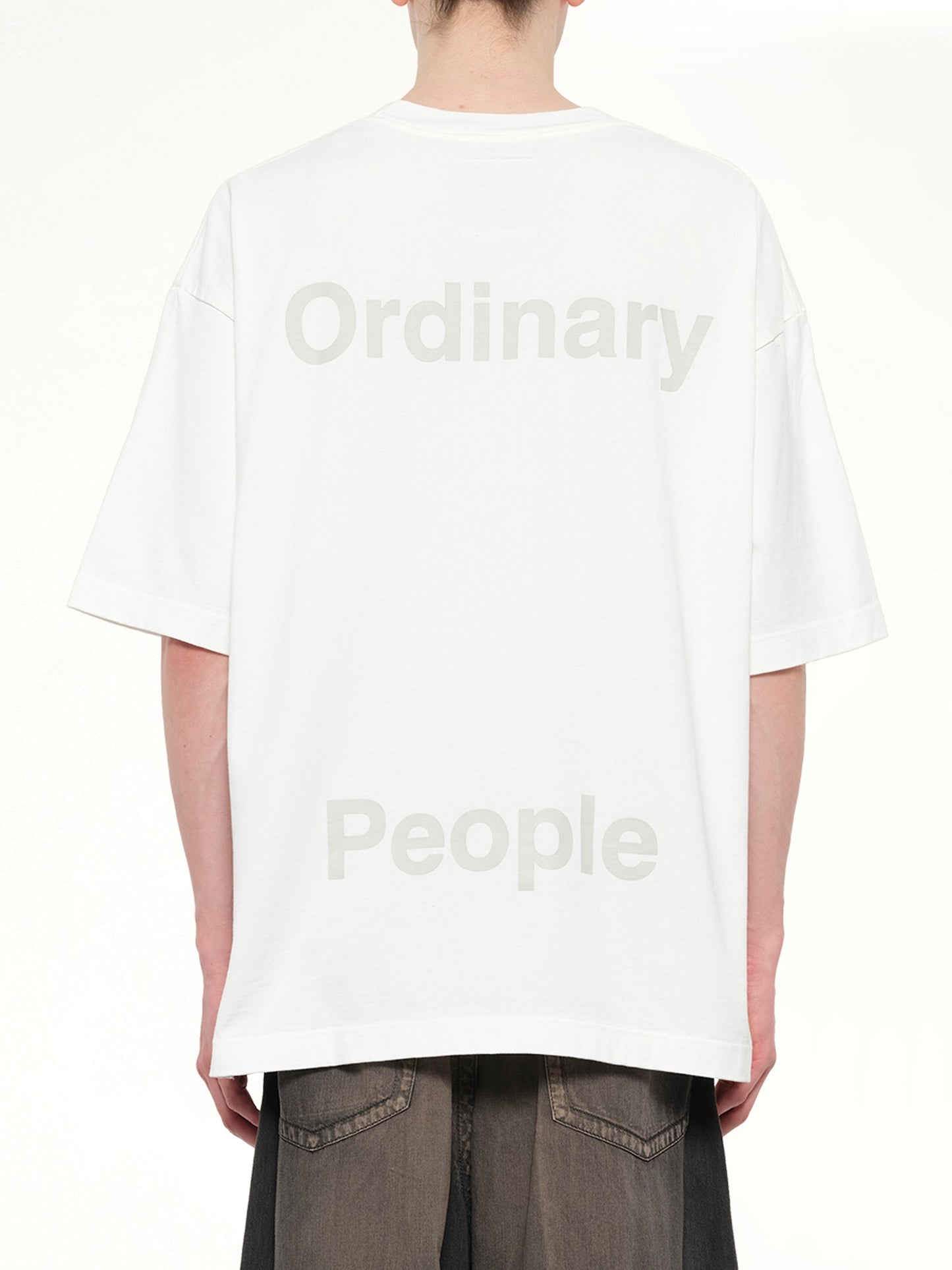 MAISON MIHARA YASUHIRO Zebra Printed T-Shirt (White)