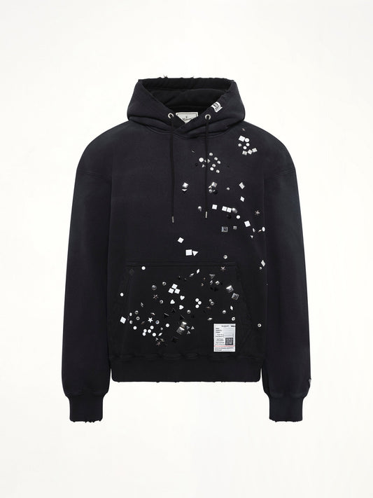 MAISON MIHARA YASUHIRO Embellished Hoodie (Black)