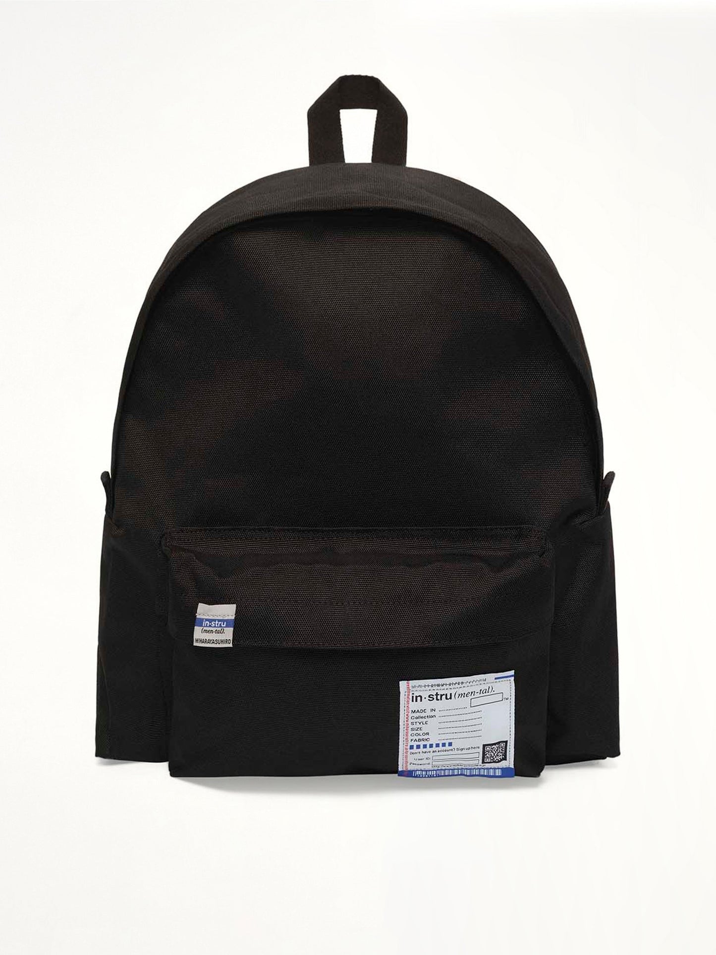 Image of Bags. Product name - Backpack Medium in Black colour by brand - MAISON MIHARA YASUHIRO