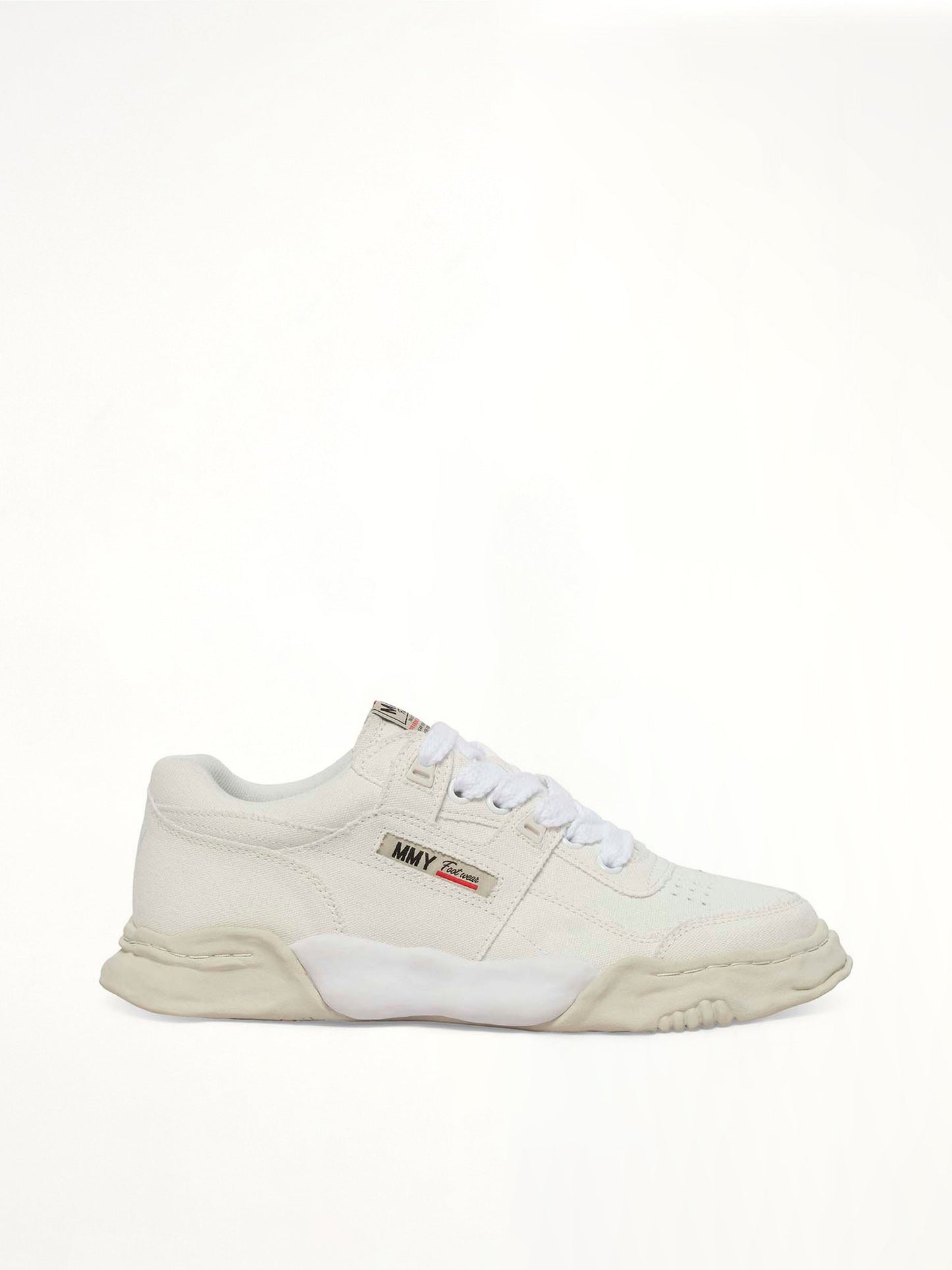 Image of Sneakers. Product name - Parker OG Sneaker in White colour by brand - MAISON MIHARA YASUHIRO