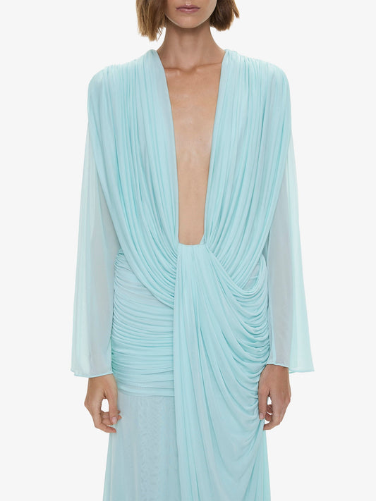 Christopher Esber Ripple Drape Long Sleeve (Gown)