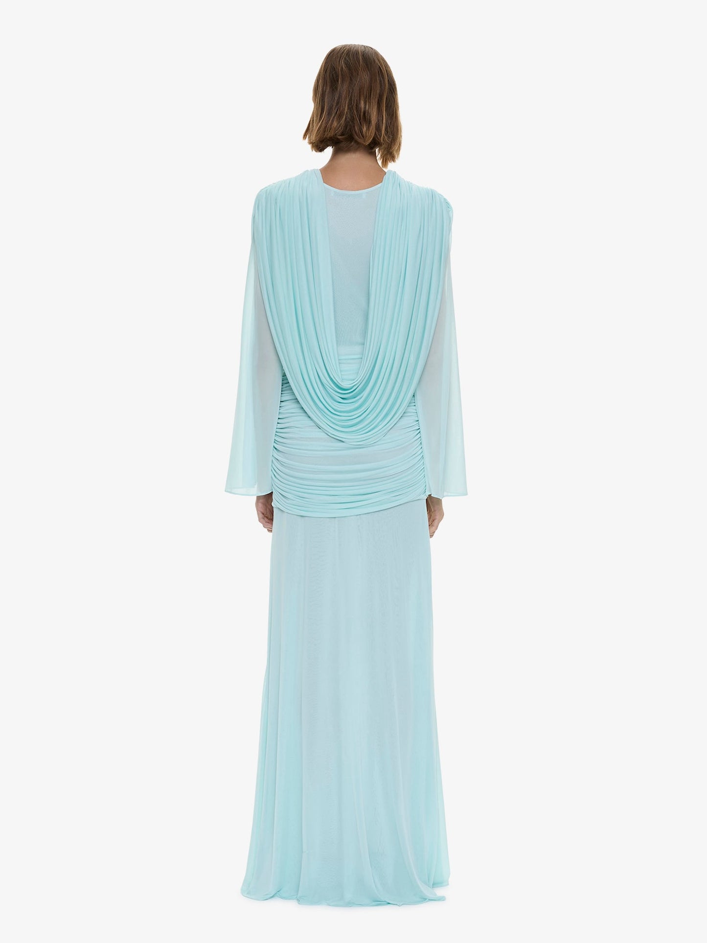Christopher Esber Ripple Drape Long Sleeve (Gown)