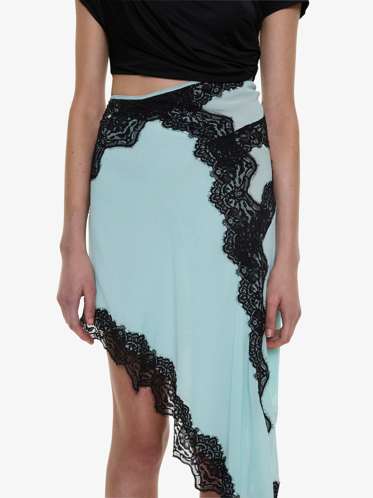 CHRISTOPHER ESBER Verve Twisted Tee Mini Dress (Multi)