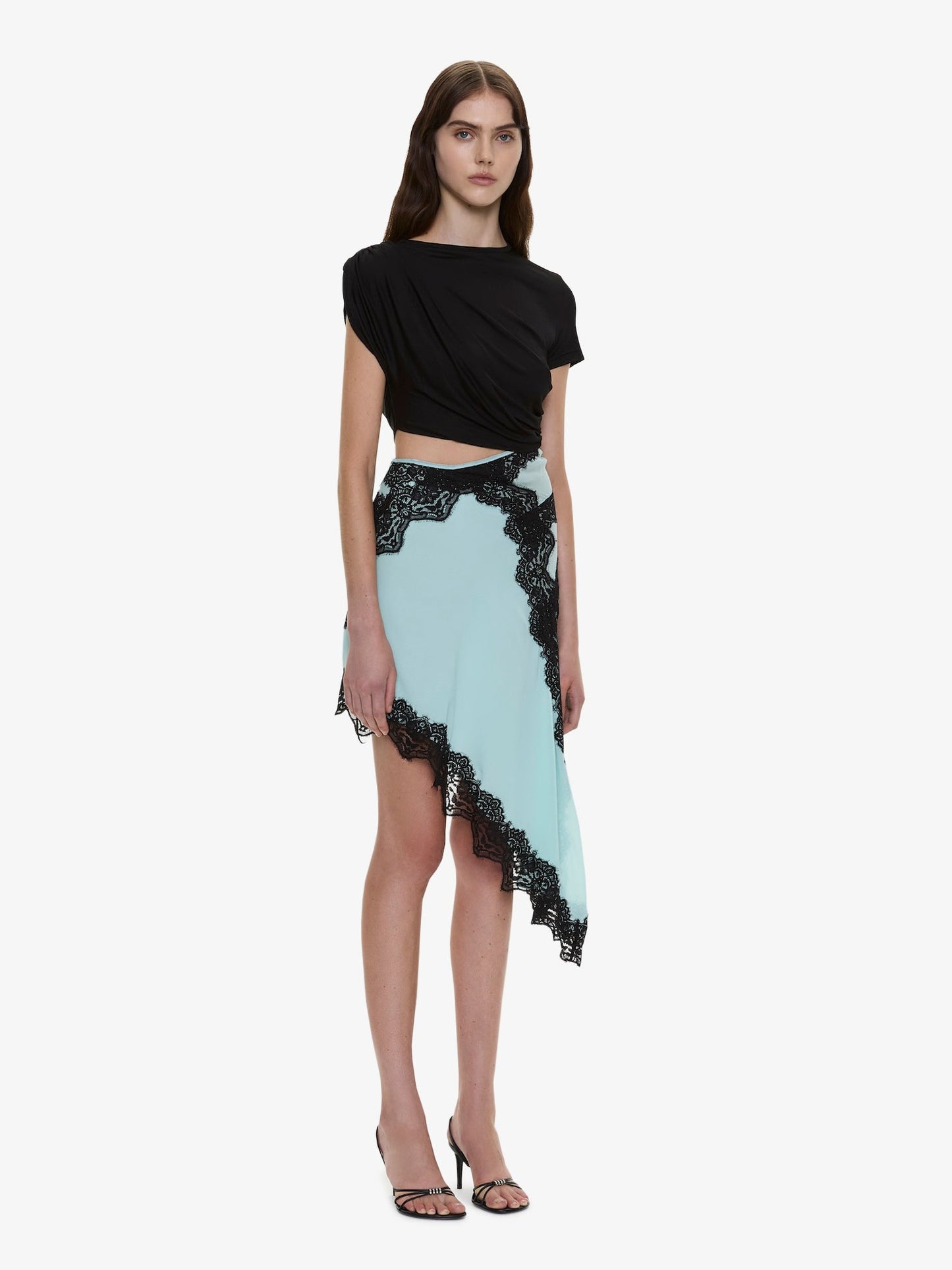 CHRISTOPHER ESBER Verve Twisted Tee Mini Dress (Multi)