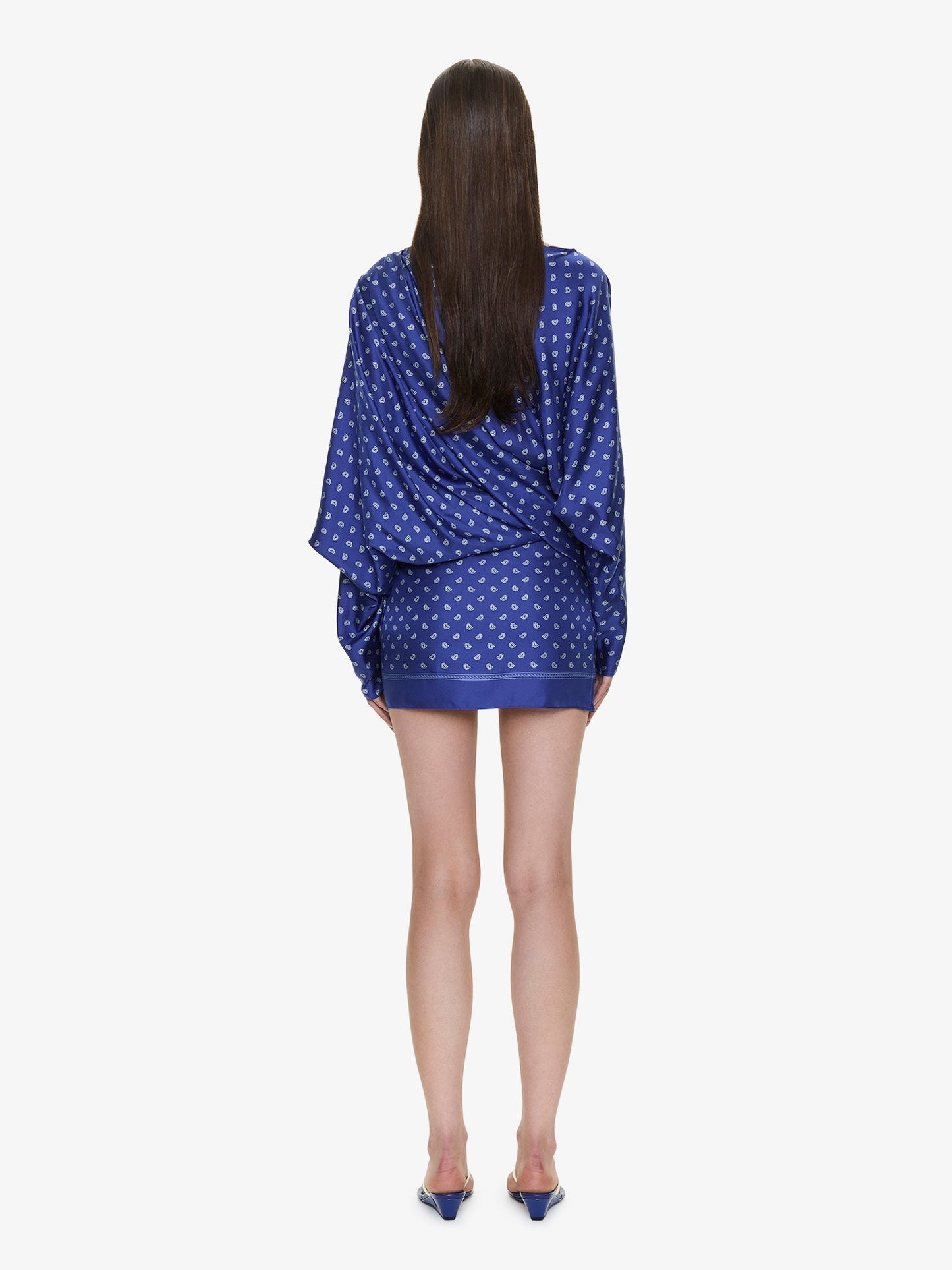 CHRISTOPHER ESBER Bandana Pareo Cutaway Dress (Print)