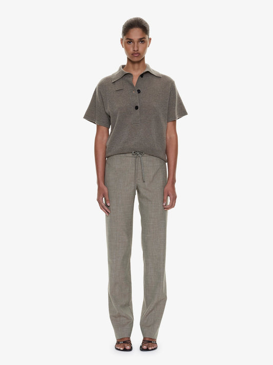 CHRISTOPHER ESBER Cashmere Knit Polo (Ash)