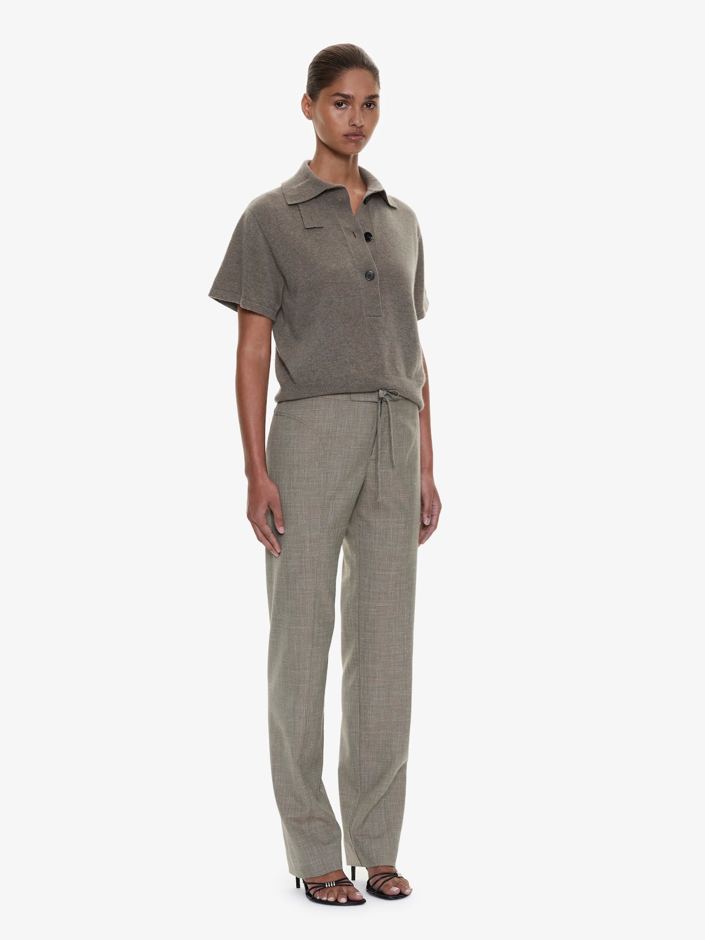 CHRISTOPHER ESBER Banyan Panelled Tie Trouser (Marle)