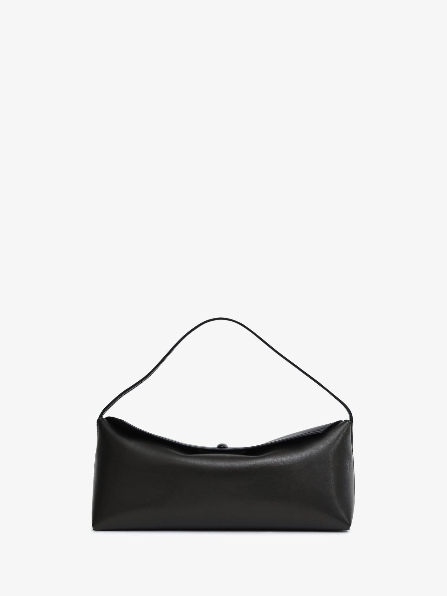 Image of Bags. Product name - Doba Quartz Turnlock Shoulder Bag in Black colour by brand - CHRISTOPHER ESBER