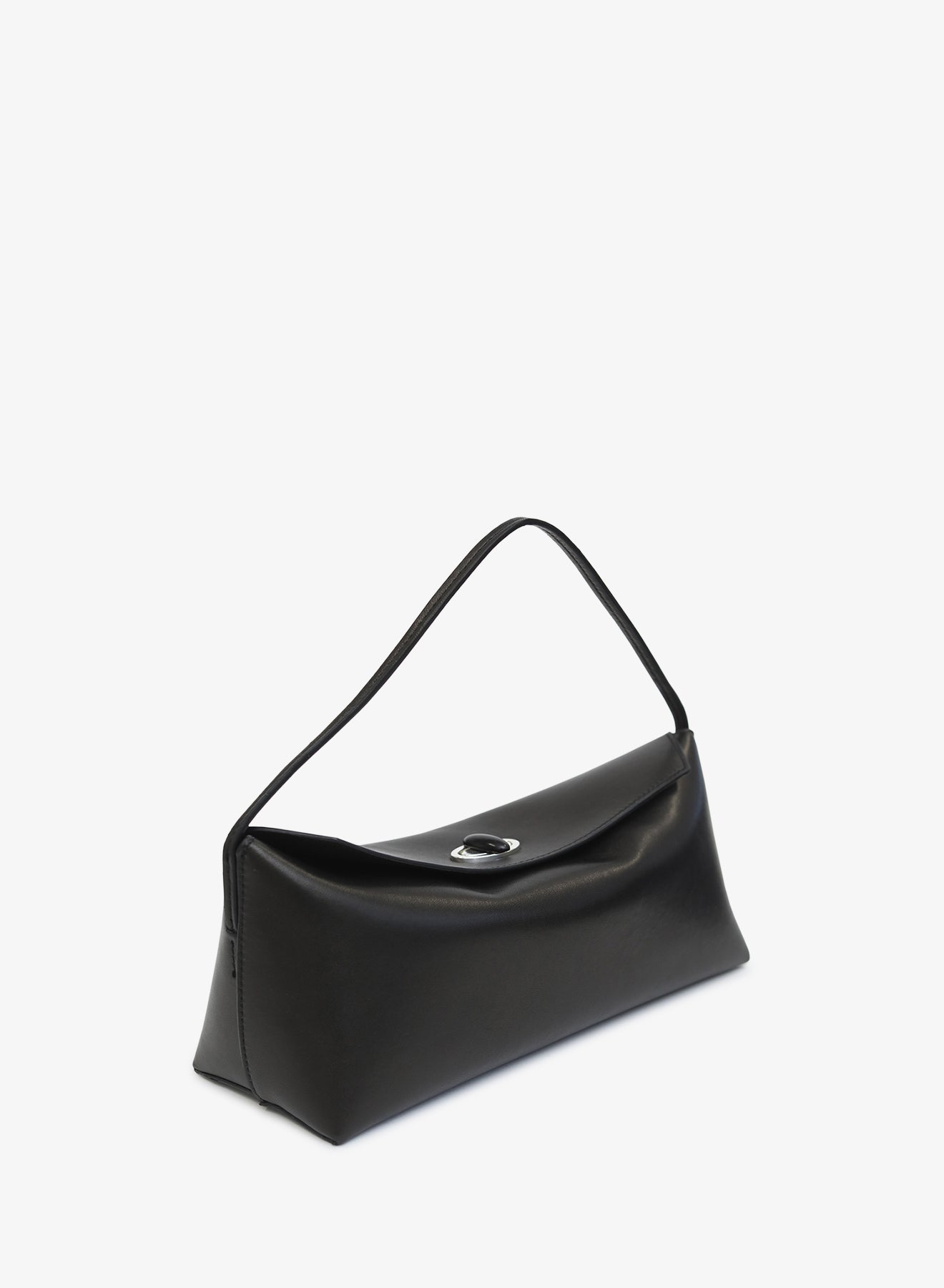 CHRISTOPHER ESBER Doba Quartz Turnlock Shoulder Bag (Black)