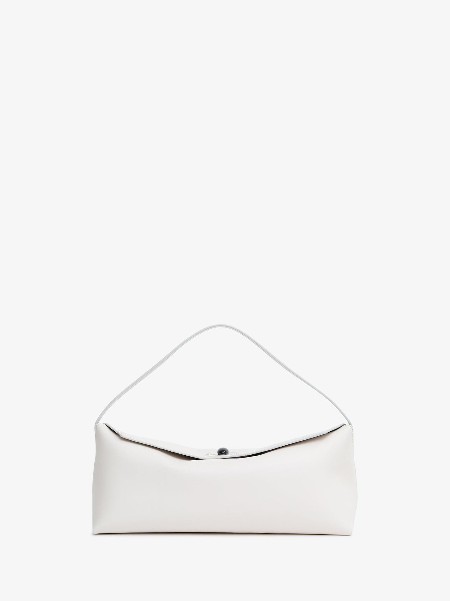 Image of Bags. Product name - Doba Quartz Turnlock Shoulder Bag in Bone colour by brand - CHRISTOPHER ESBER
