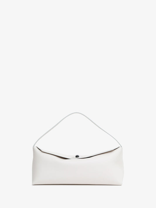 Image of Bags. Product name - Doba Quartz Turnlock Shoulder Bag in Bone colour by brand - CHRISTOPHER ESBER