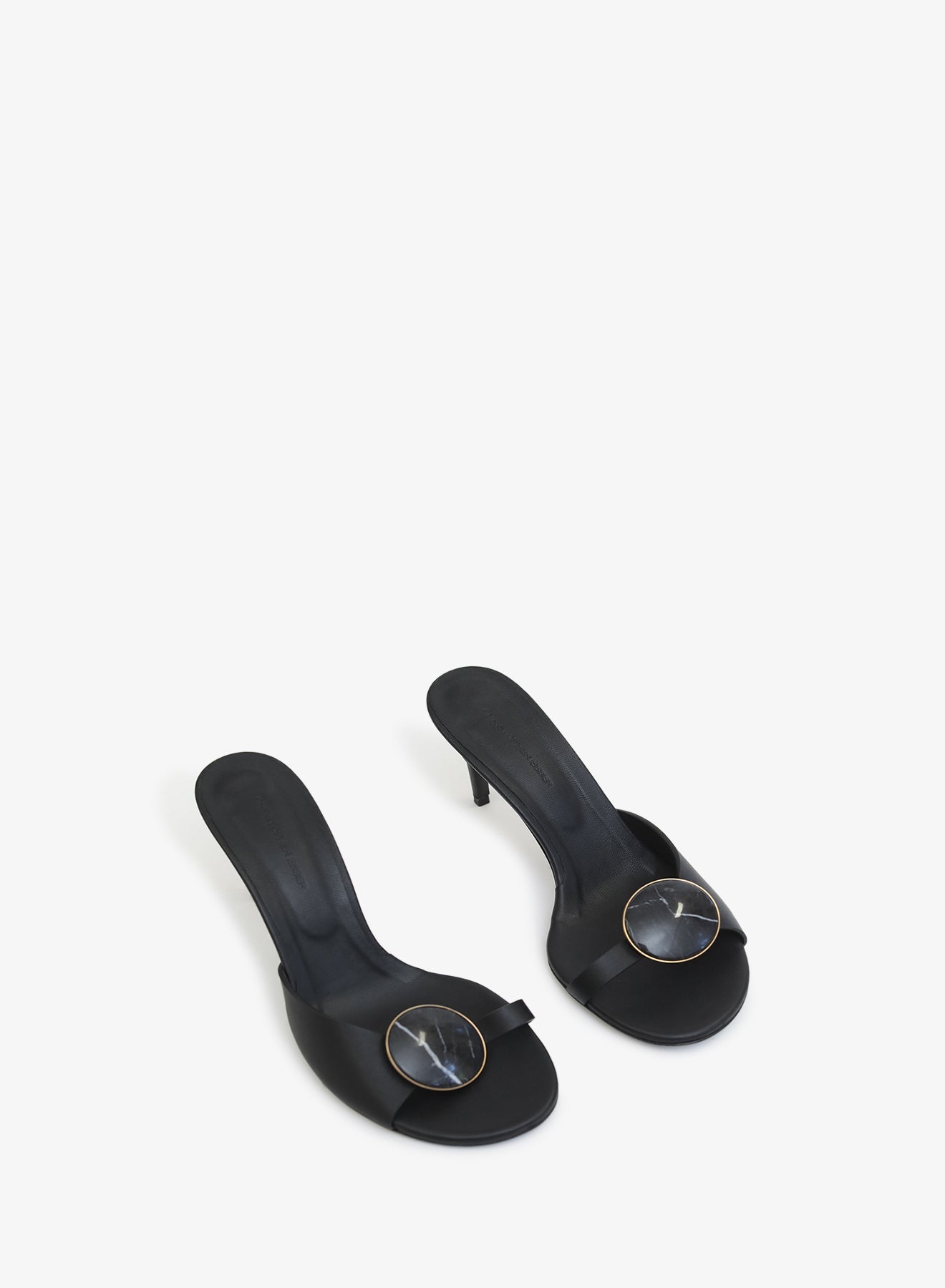 CHRISTOPHER ESBER Aura Quartz Mule (Black)
