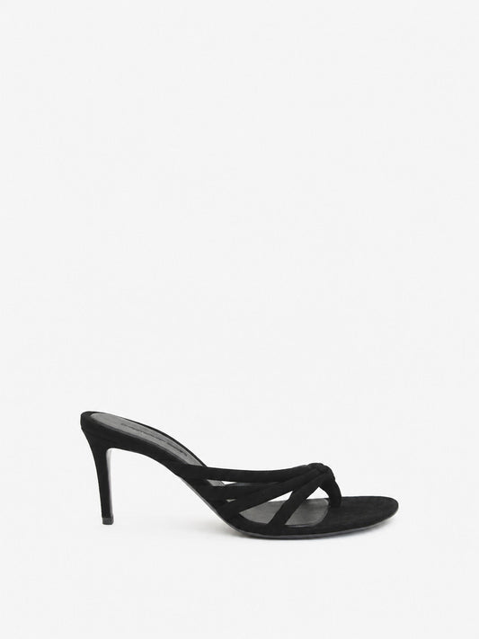 Image of Heels. Product name - Mica Heel in Black colour by brand - CHRISTOPHER ESBER