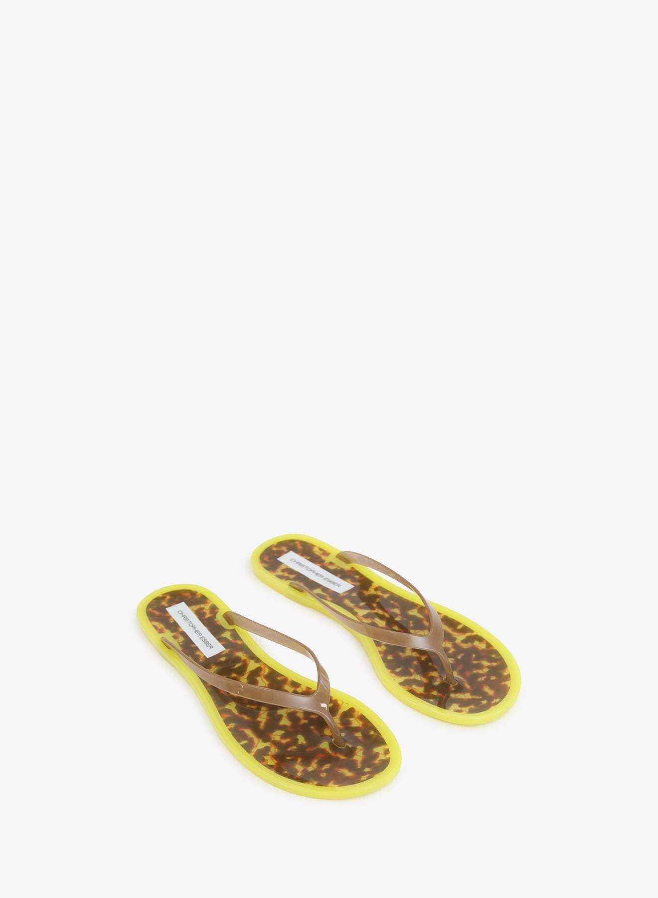 CHRISTOPHER ESBER Jo Flip Flop (Tortoise)