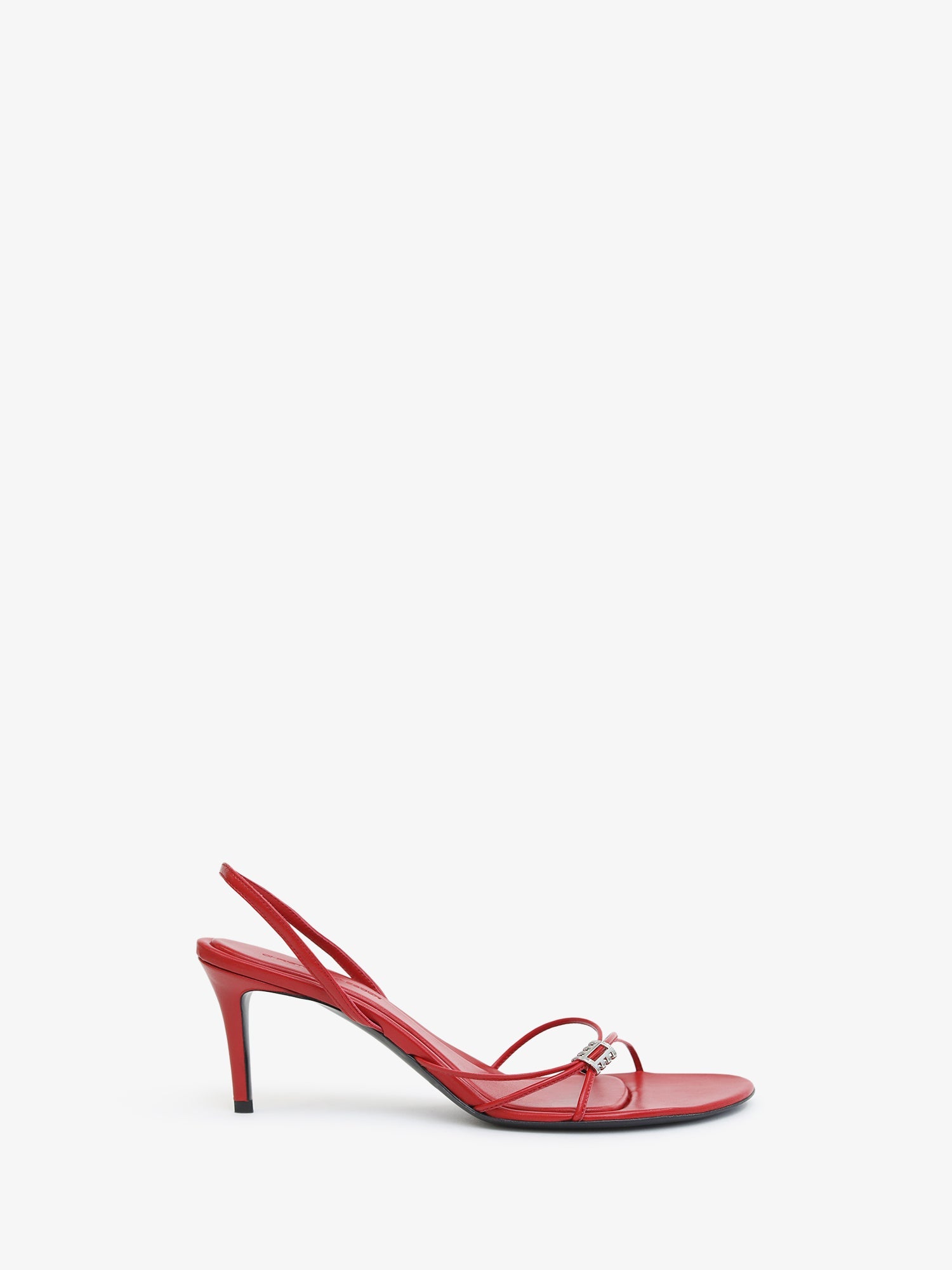 Image of Heels. Product name - Giro Heel in Flame colour by brand - CHRISTOPHER ESBER