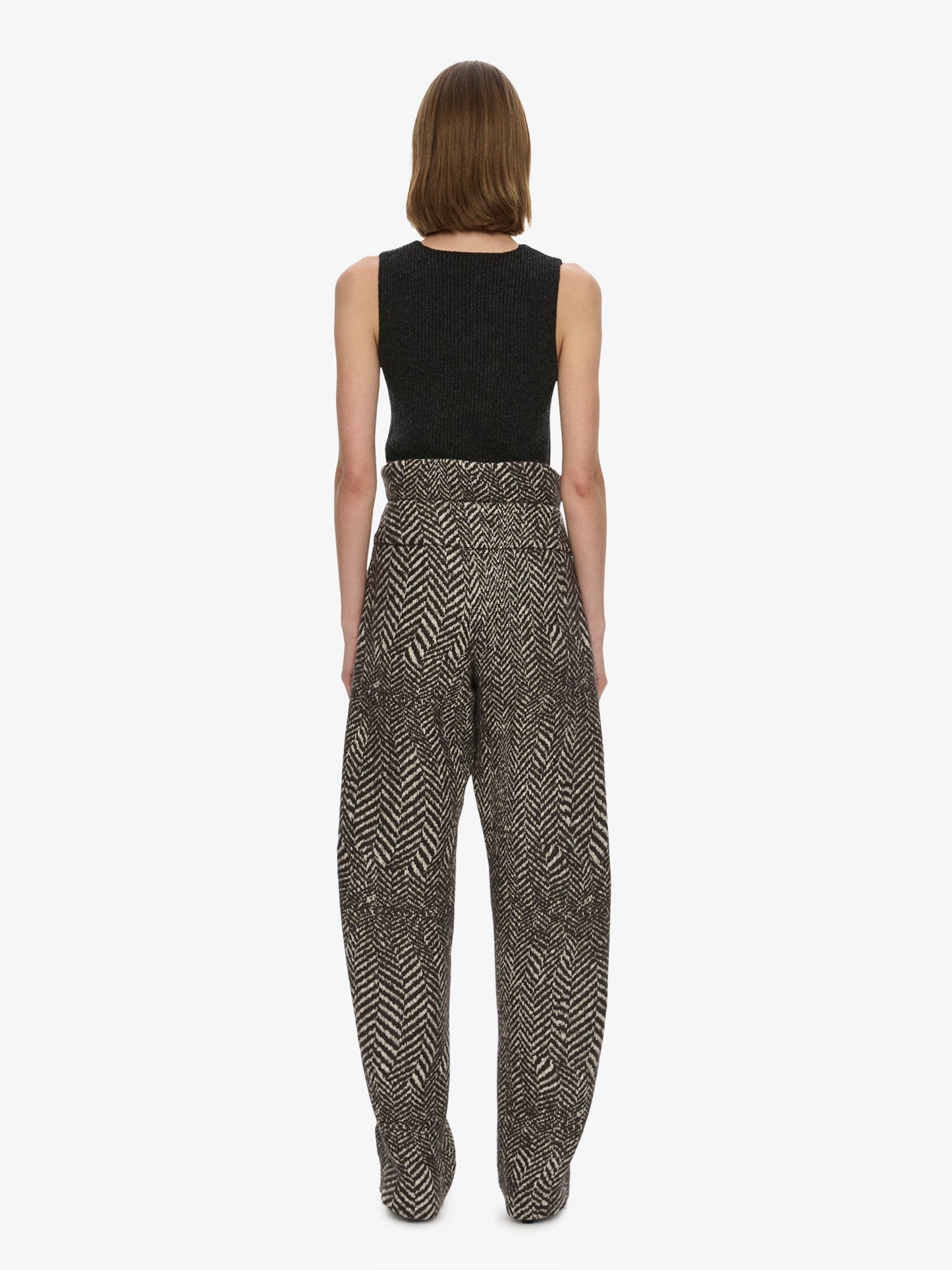 CHRISTOPHER ESBER Isolde Zipped Tank (Charcoal)