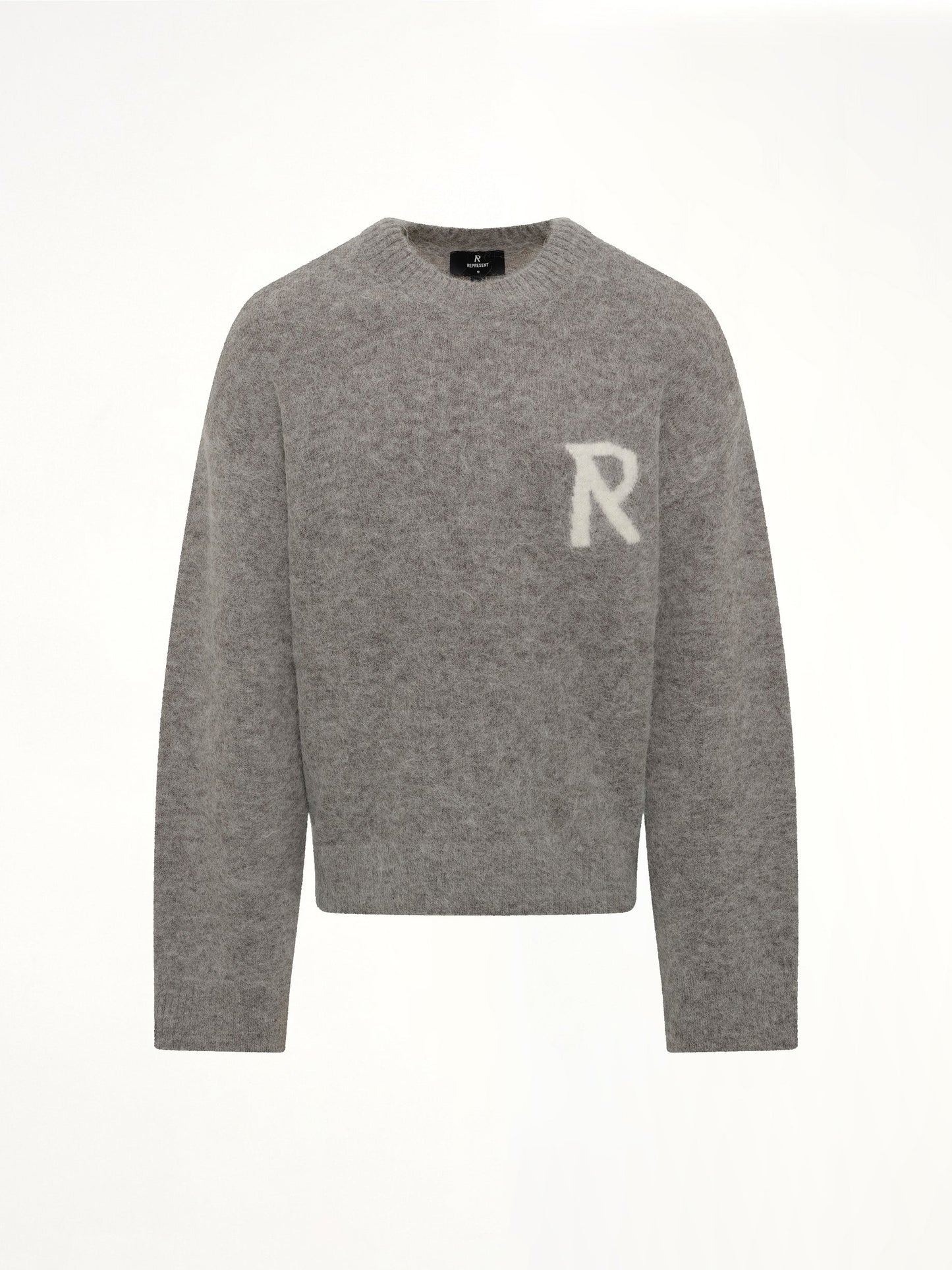 REPRESENT Logo Knit Sweater (Grey)