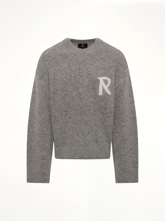REPRESENT Logo Knit Sweater (Grey)