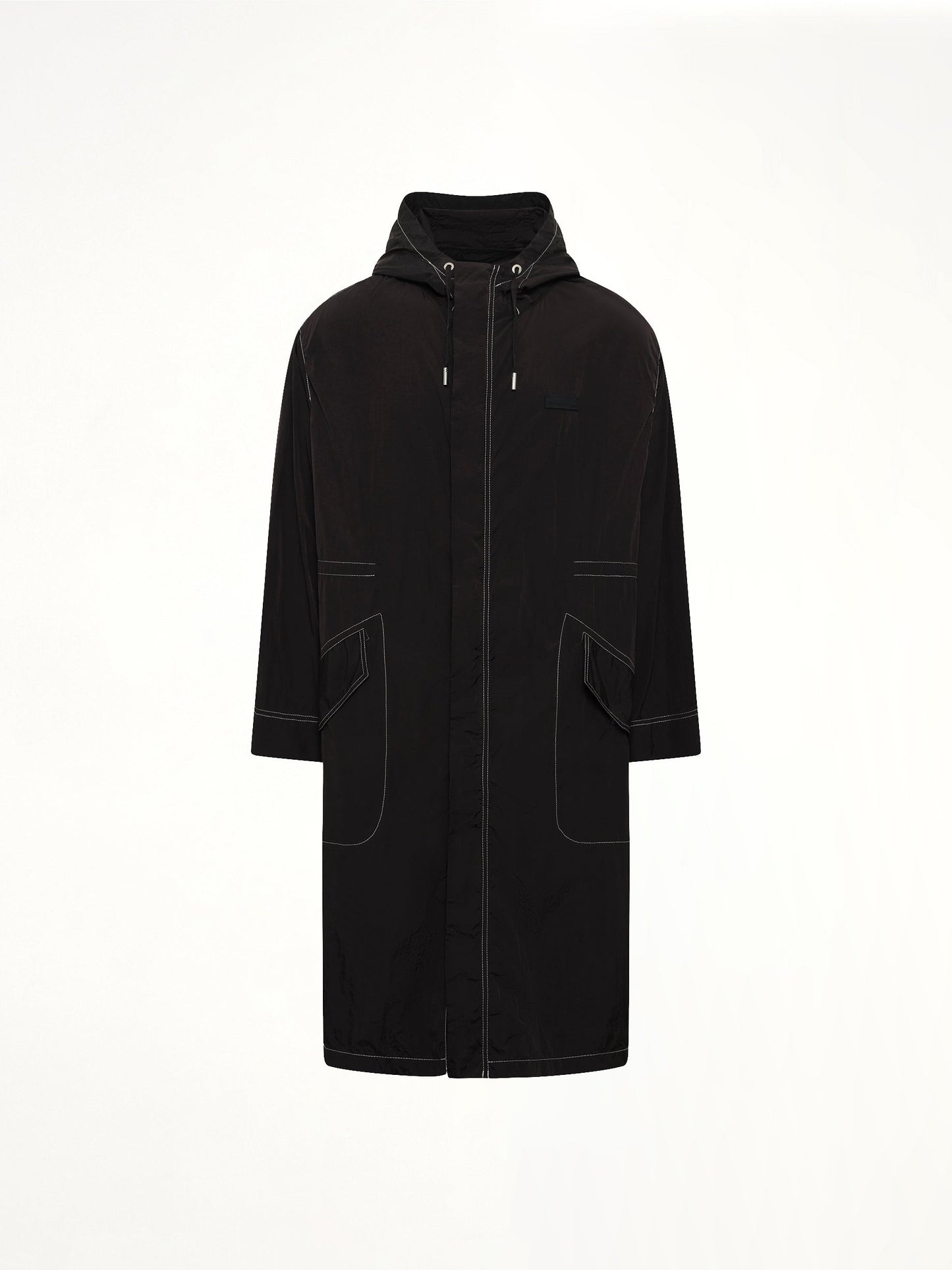 AMI PARIS Long Parka (Black)