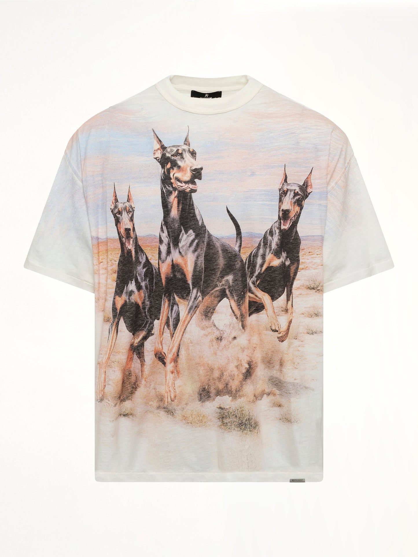 REPRESENT Western Dobermans T-Shirt (White)