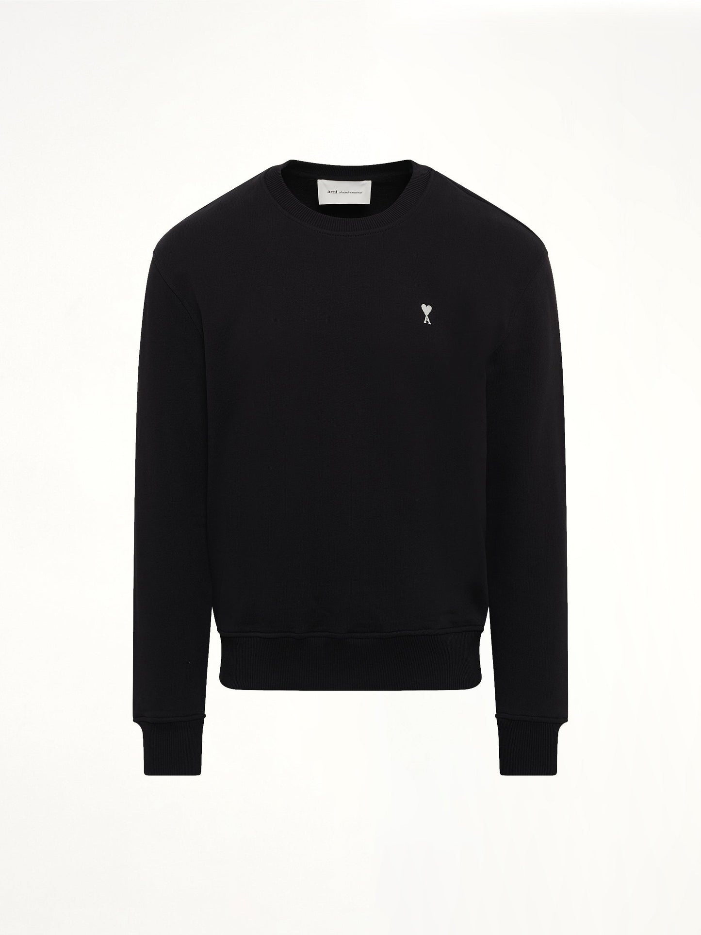 AMI PARIS Contrasted ADC Sweatshirt (Black)