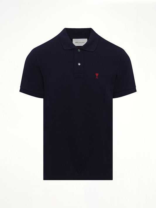 PARIS Red Ami De Coeur Polo (Navy)