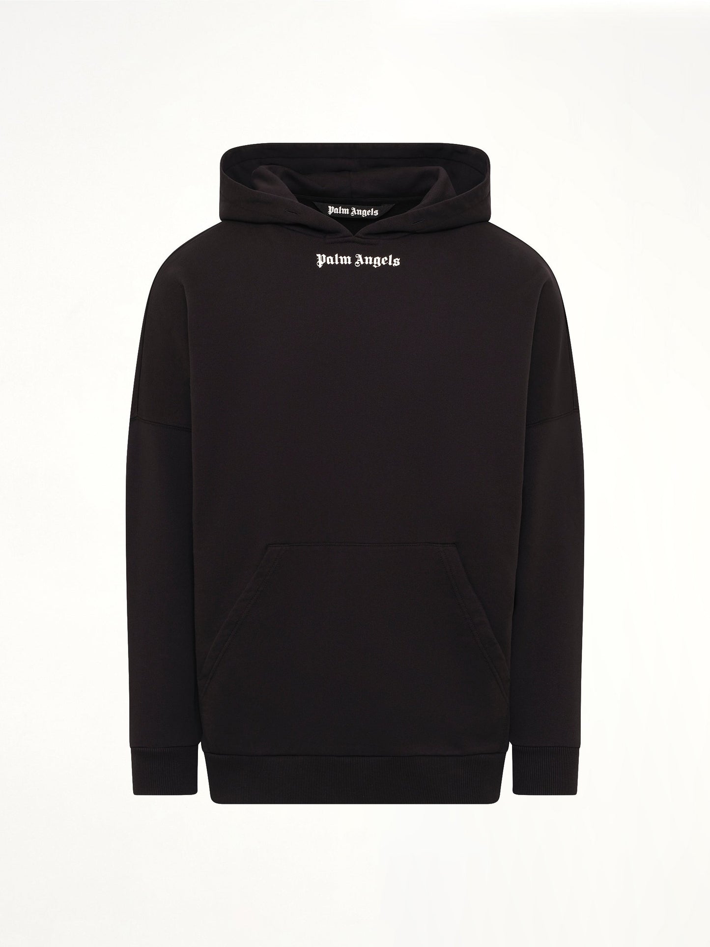 PALM ANGELS Classic Logo Over Hoodie (Black)