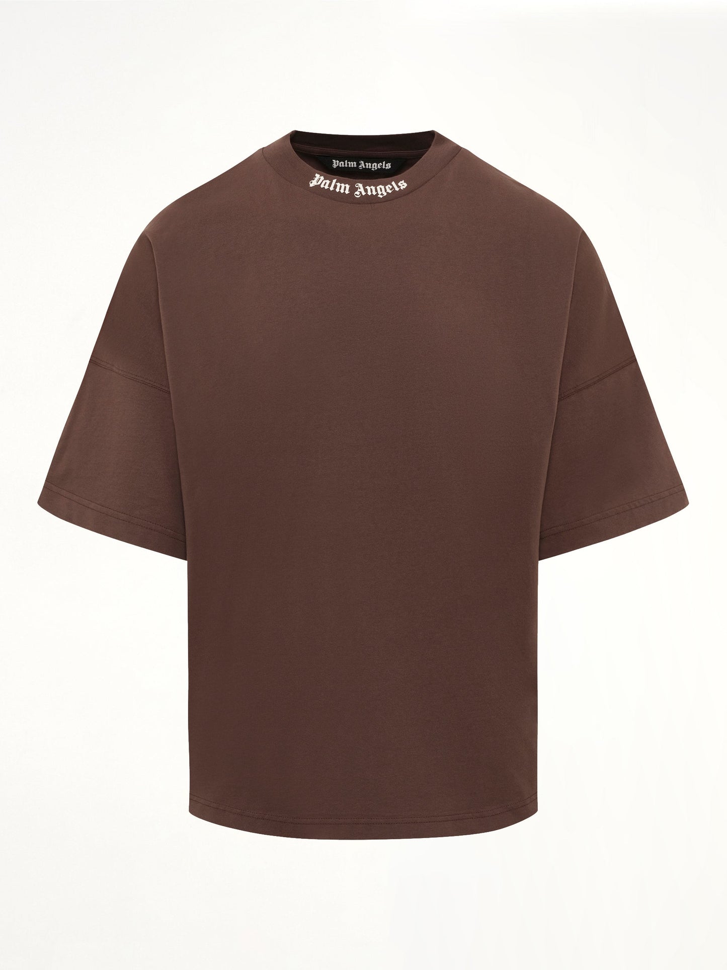 PALM ANGELS Classic Logo Over T-Shirt (Brown)