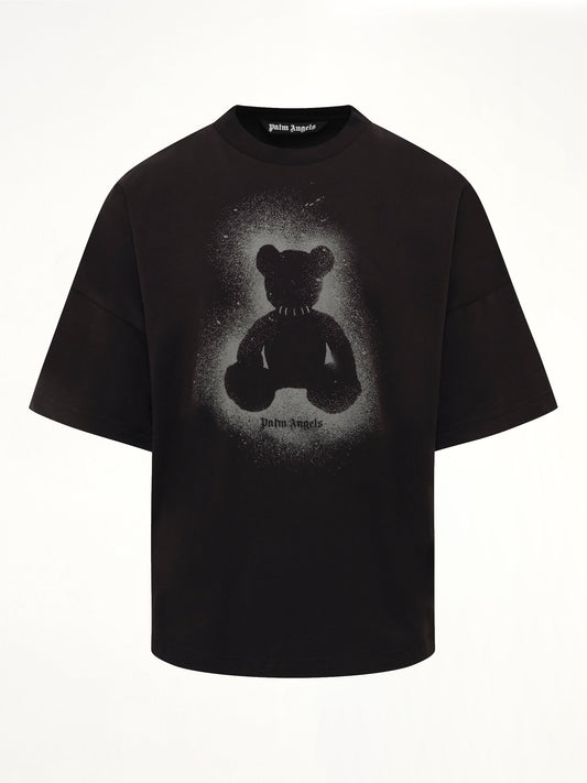 PALM ANGELS Spray Bear Over T-Shirt (Black)
