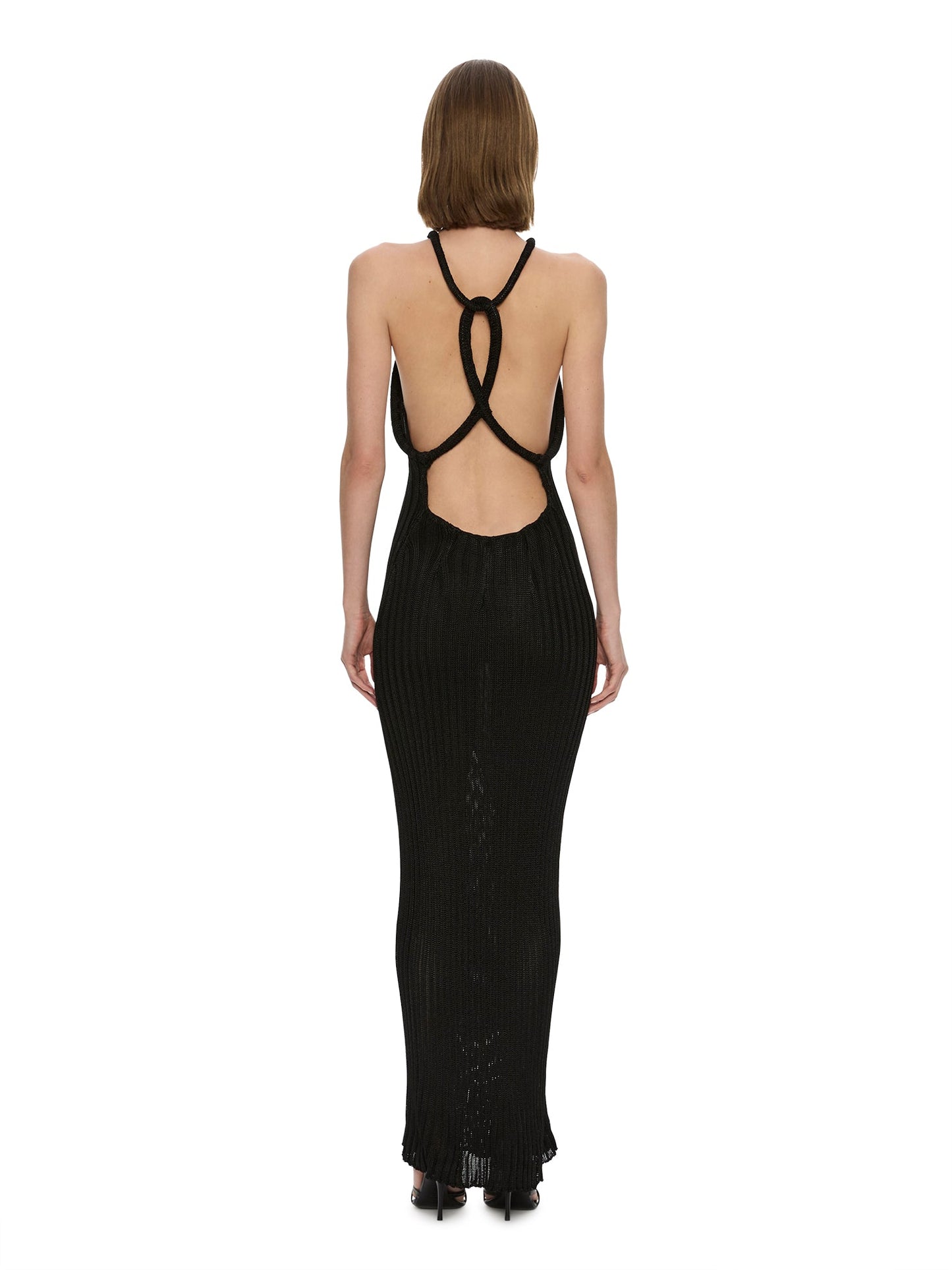 CHRISTOPHER ESBER Nyx Knit Dress (Black)