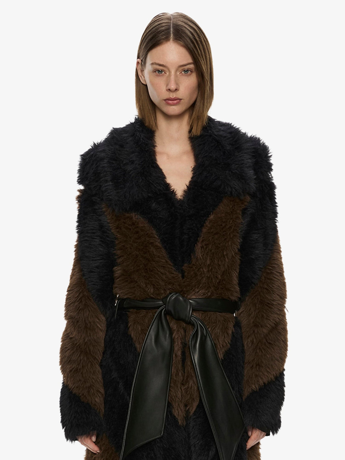 CHRISTOPHER ESBER Nora Coat (Chocolate)