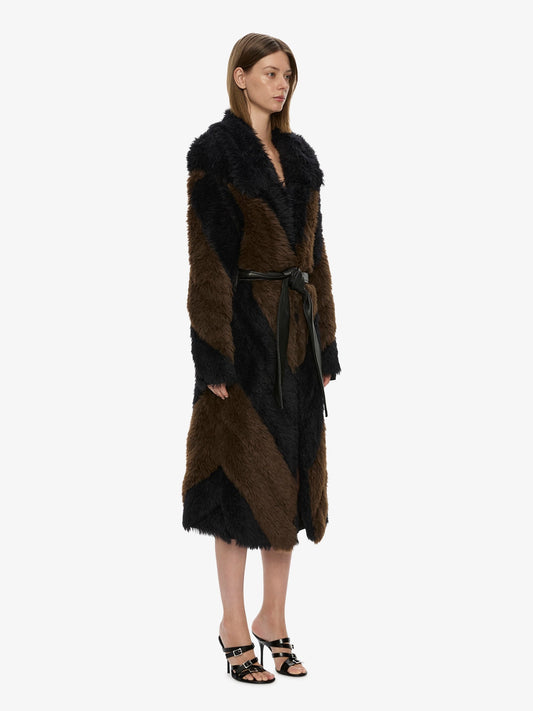 CHRISTOPHER ESBER Nora Coat (Chocolate)
