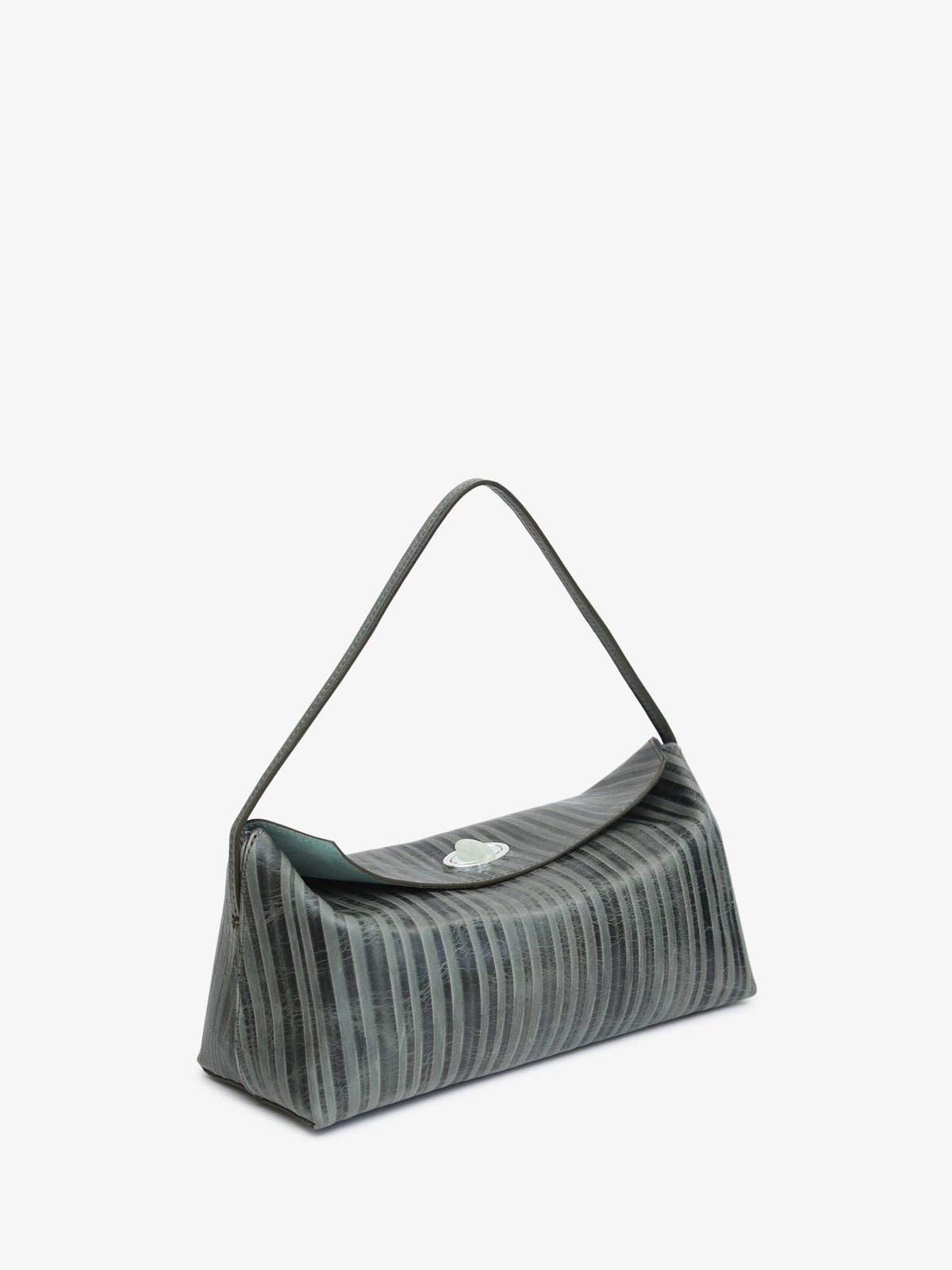 CHRISTOPHER ESBER Doba Quartz Turnlock Two Tone Shoulder Bag (Stripe)
