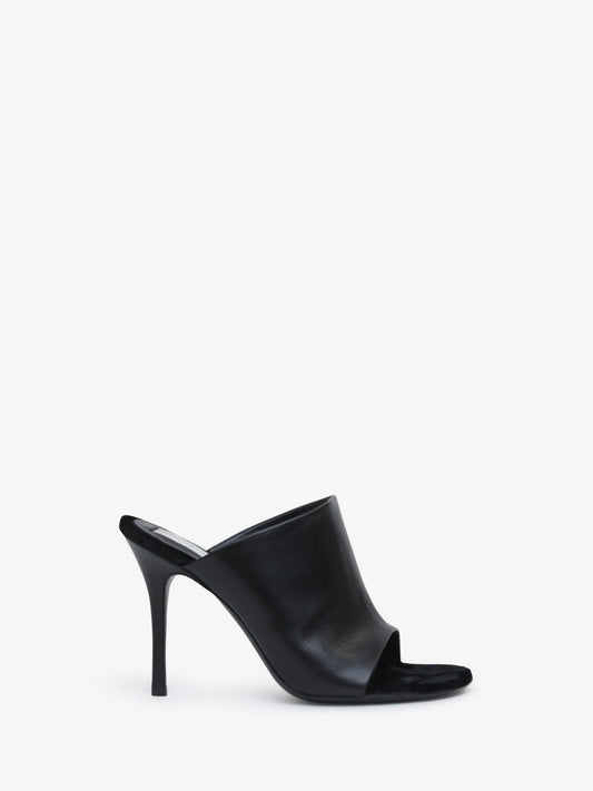 Image of Sandals. Product name - Carla Mule in Black colour by brand - CHRISTOPHER ESBER