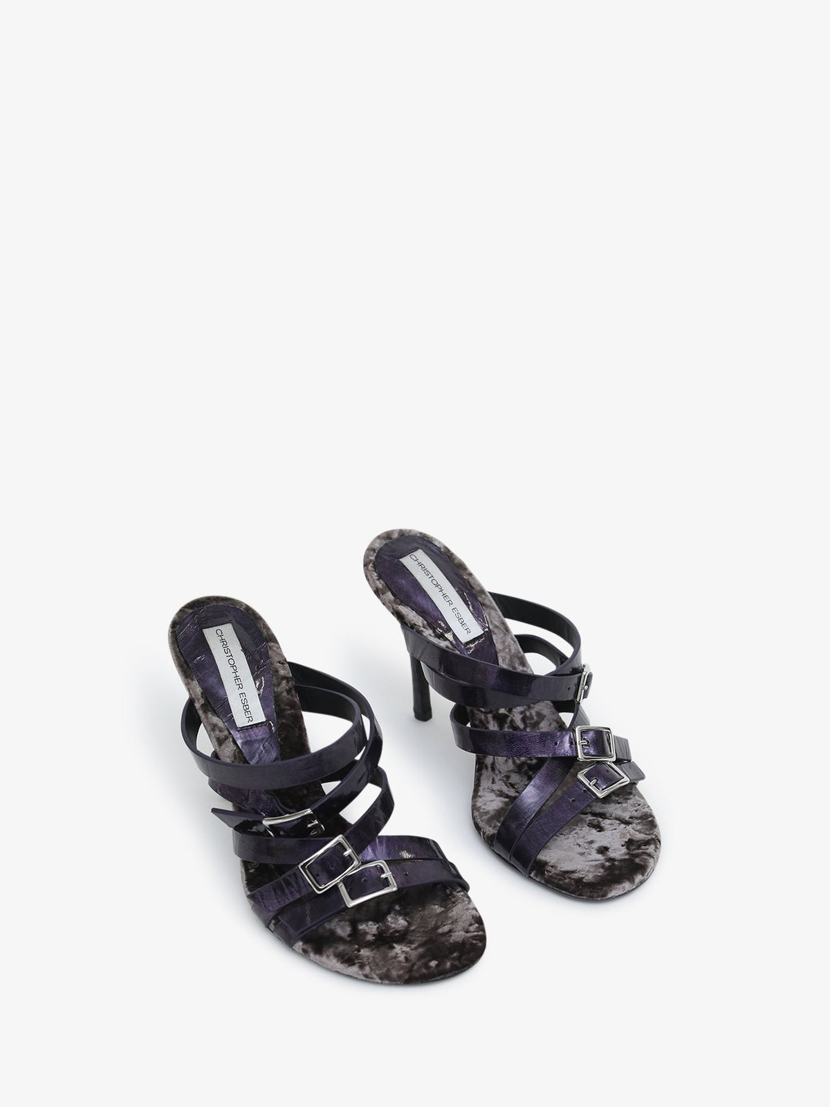 CHRISTOPHER ESBER Fasten Crinkled Heel (Enamel)