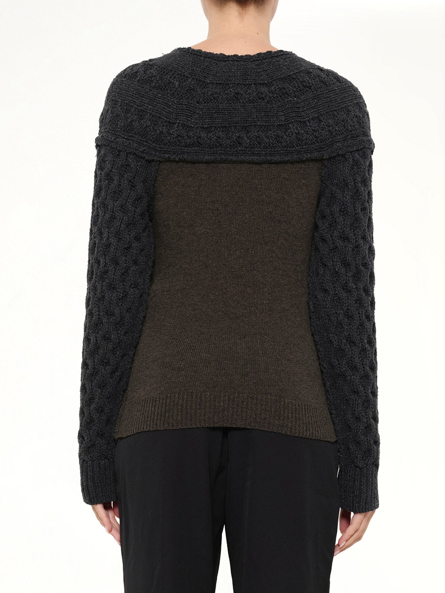 LANVIN Embroidered Top (Khaki)