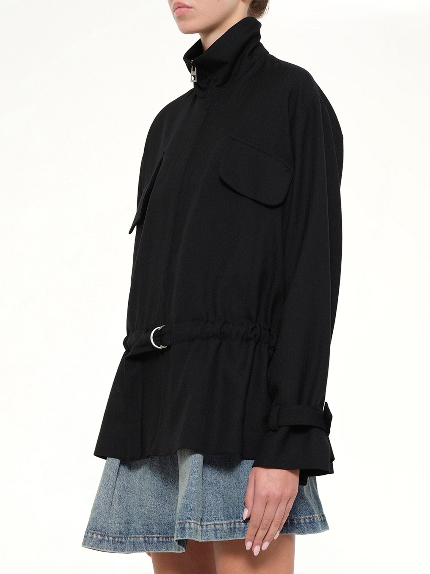 LOEWE Belted Jacket (Black)