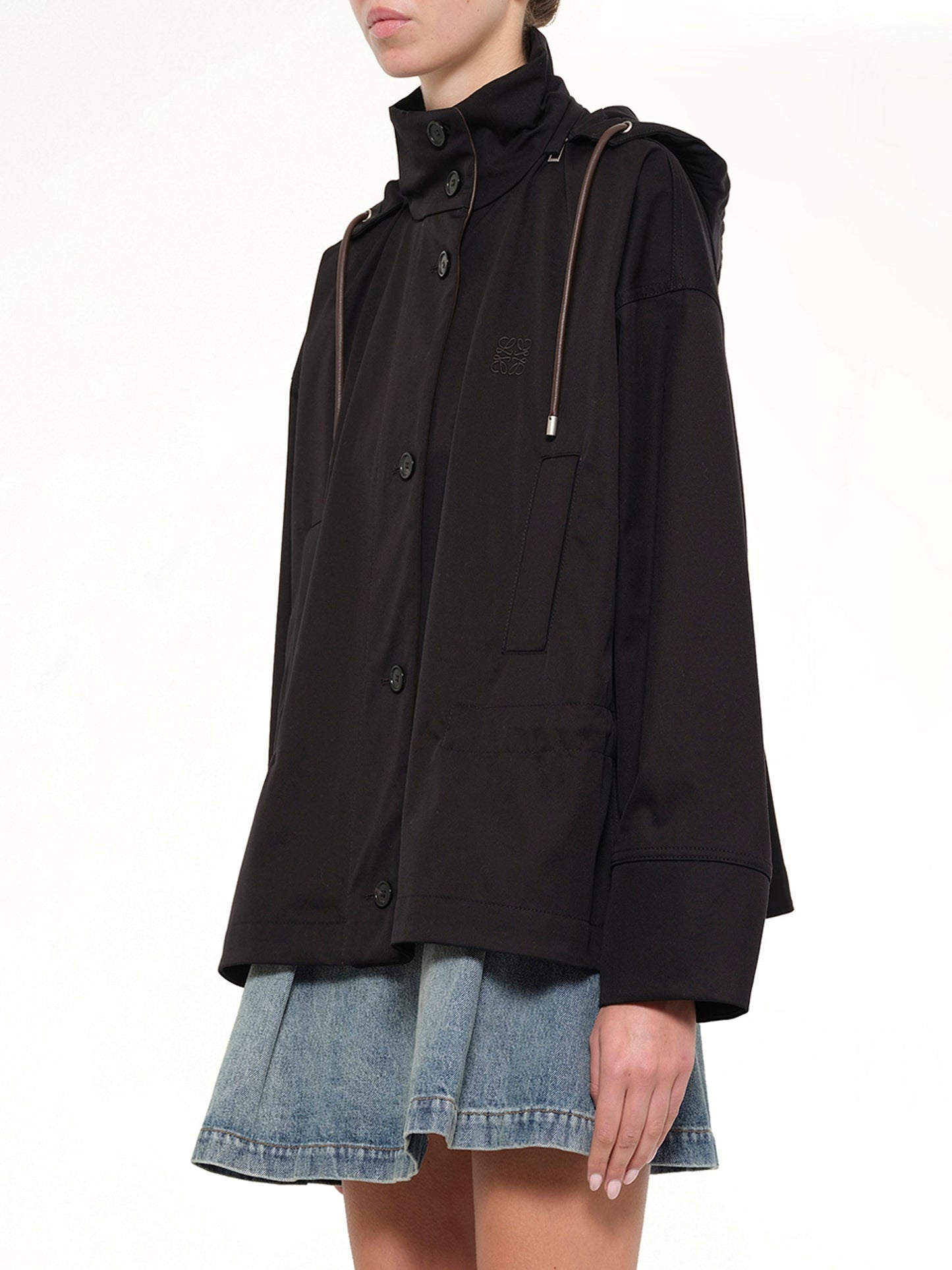 LOEWE Hooded Jacket (Black)