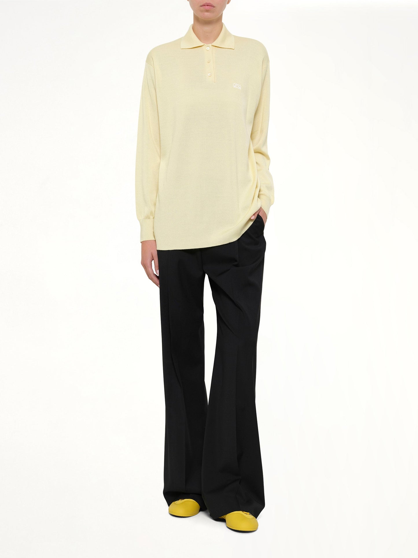 LOEWE Polo Sweater (Yellow)