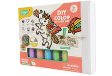 Image of Artwork. Product name - DIY Colour Sticker Art Dessert Theme in colour by brand - Toymate