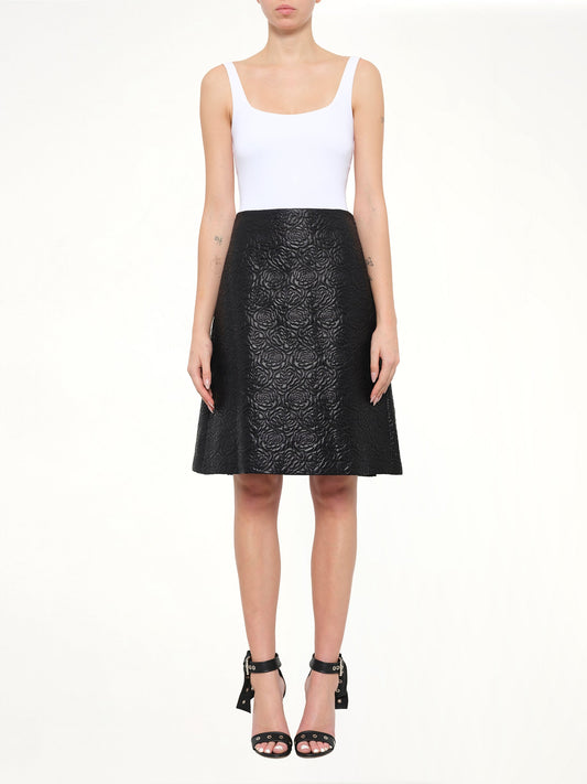 Alexander McQueen Roses Skirt (Black)