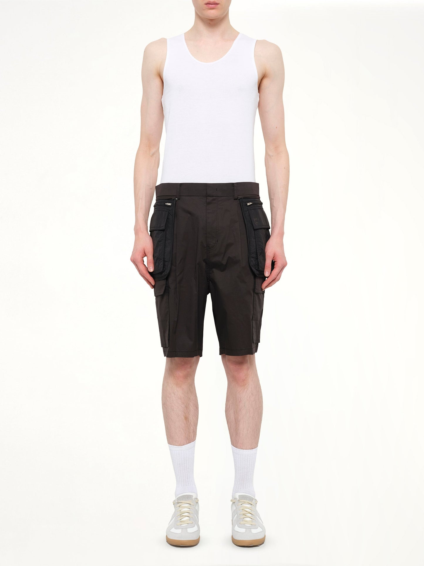 Juunj Cargo Shorts (Black)