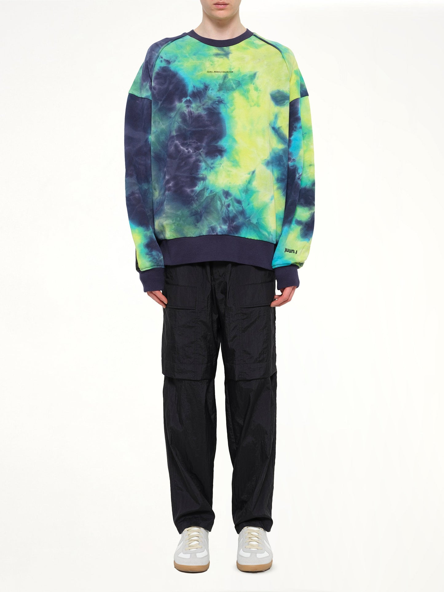 JUUNJ Tie Dye Sweatshirt (Blue)