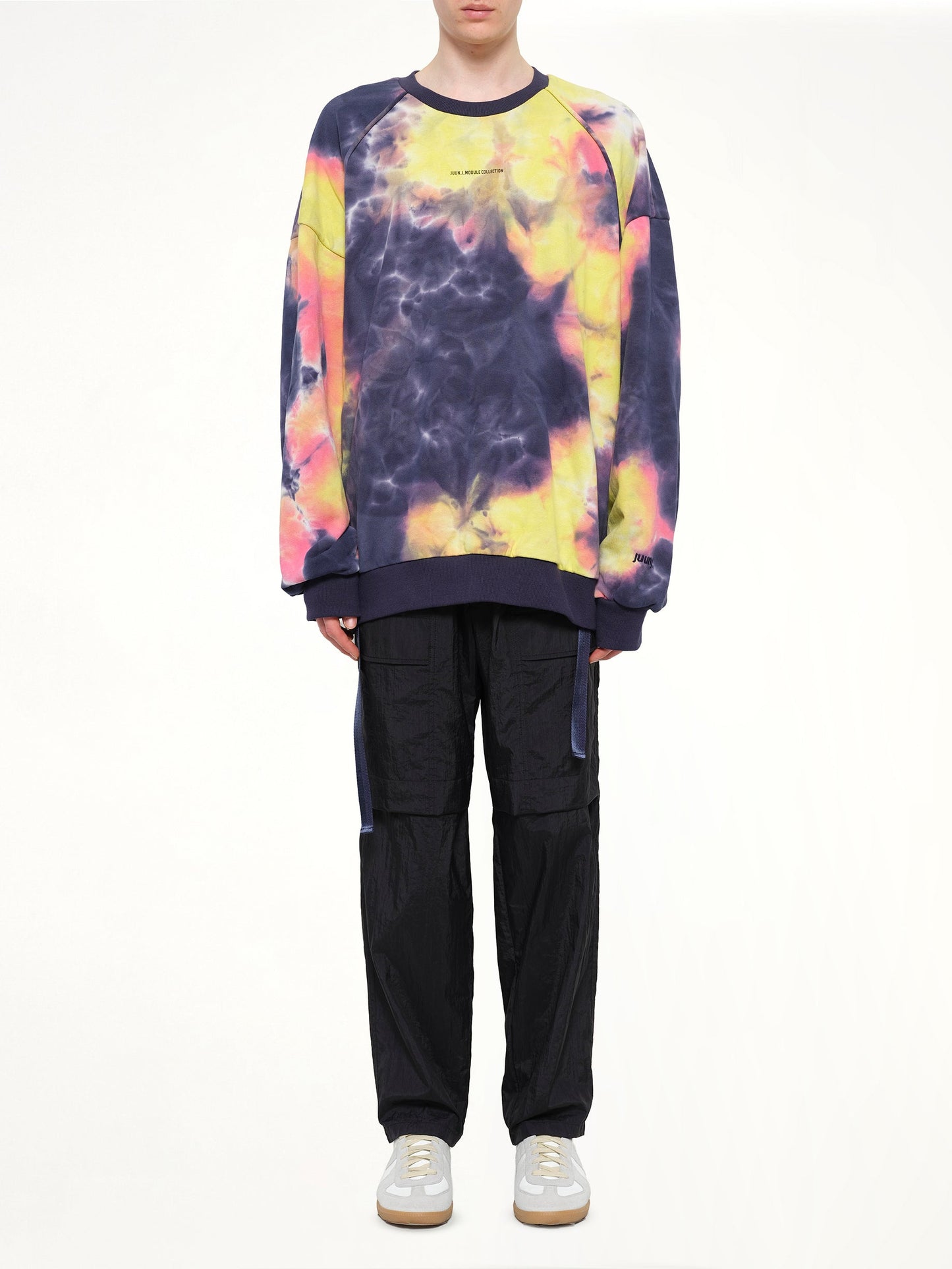 JUUNJ Tie Dye Sweatshirt (Violet)