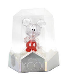Image of Action Figures. Product name - Disney 100 Mickey Mouse 4" Crystal Figure in colour by brand - Toymate