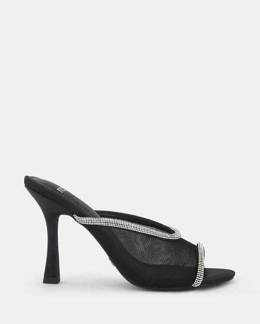 Image of Sandals. Product name - Zemma Women's Fast Fashion BLACK Novo Sandals in Black colour by brand - NOVO